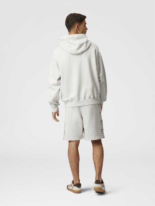 Missoni Cotton Shorts With Zigzag Insert In White