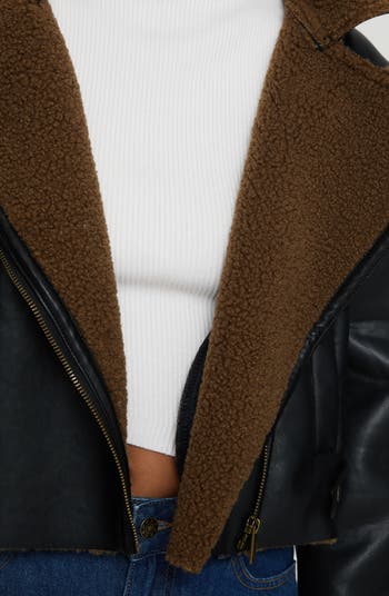 Faux Shearling Jacket