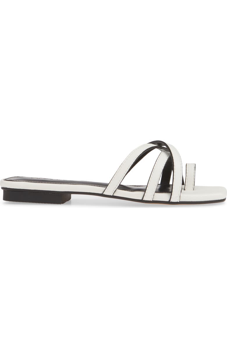 Topshop Hippie Square Slide Sandal, Alternate, color,