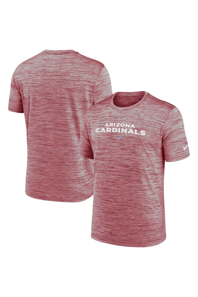 Men's Nike Cardinal Arizona Cardinals Velocity Performance T-Shirt, Main, color, Cardinal