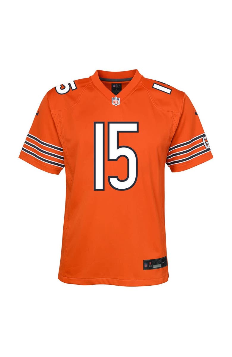 Nike Youth Nike Rome Odunze Orange Chicago Bears Alternate Game Jersey, Alternate, color, 