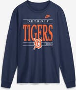 Nike Men's Nike Navy Detroit Tigers Cooperstown Graphic Long Sleeve T-Shirt