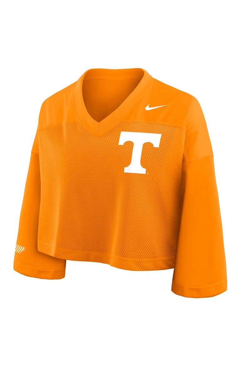 Women's Nike Tennessee Orange Tennessee Volunteers Cropped Mesh Fashion Jersey, Alternate, color, Tennessee Orange