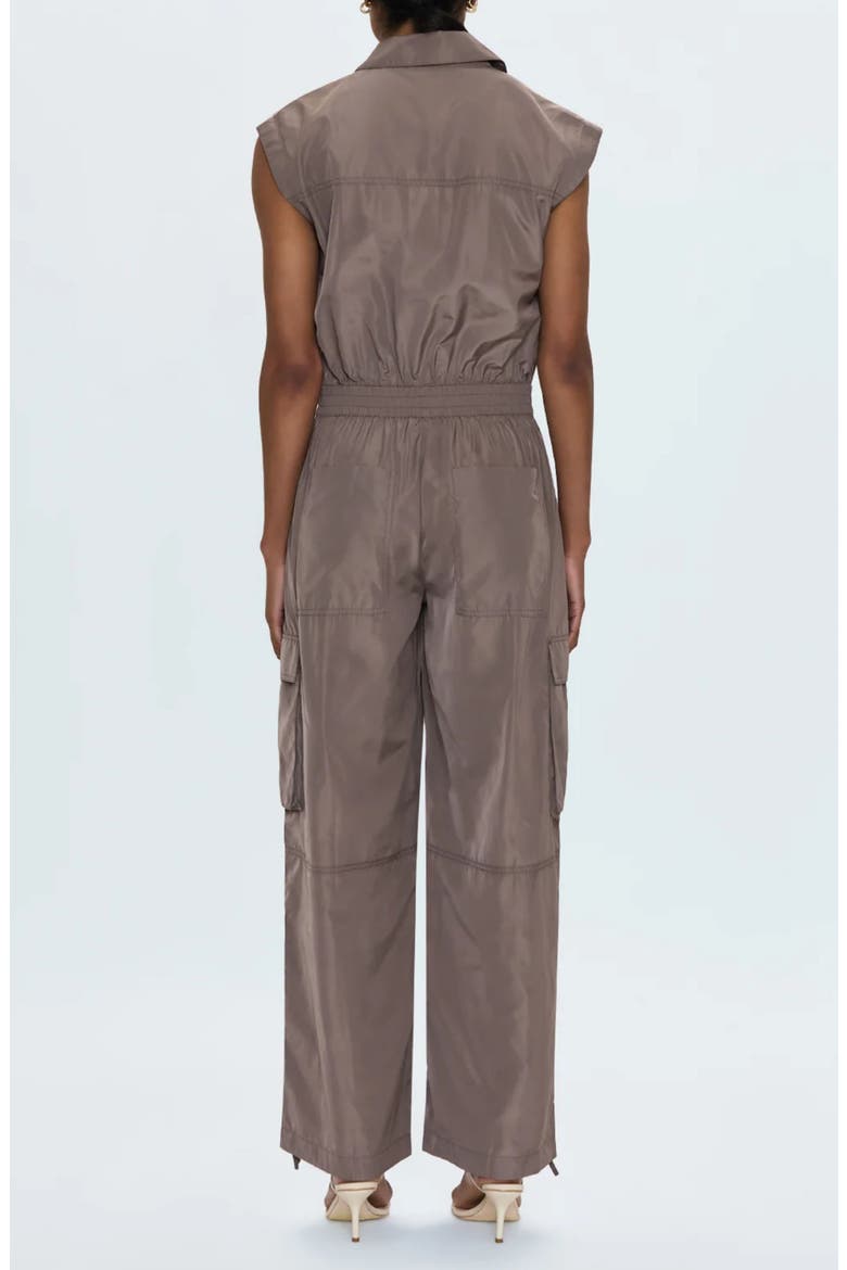 Becca Zip Front Utility Jumpsuit, Alternate, color, CEDAR