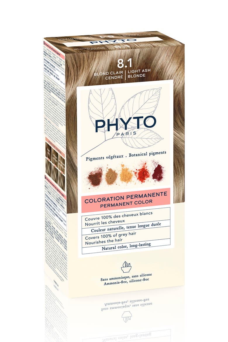 Phytocolor Permanent Hair Color, Main, color, 8.1 LIGHT ASH BLONDE