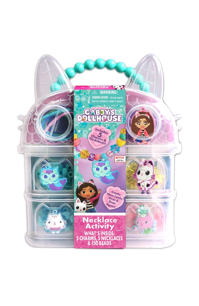 Gabby's Dollhouse Tara Toys Gabby's Dollhouse Necklace Set, Ages 3+, Main, color, Multicolored