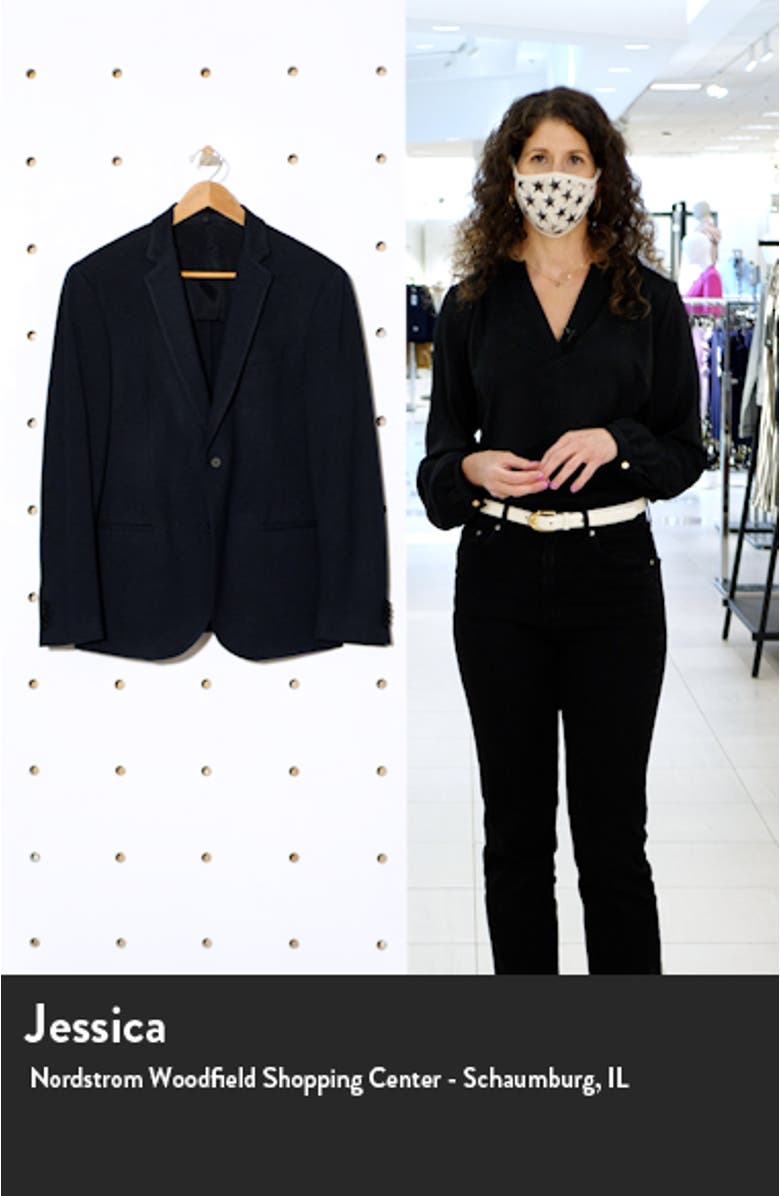 Norwin Slim Fit Solid Stretch Sport Coat, sales video thumbnail