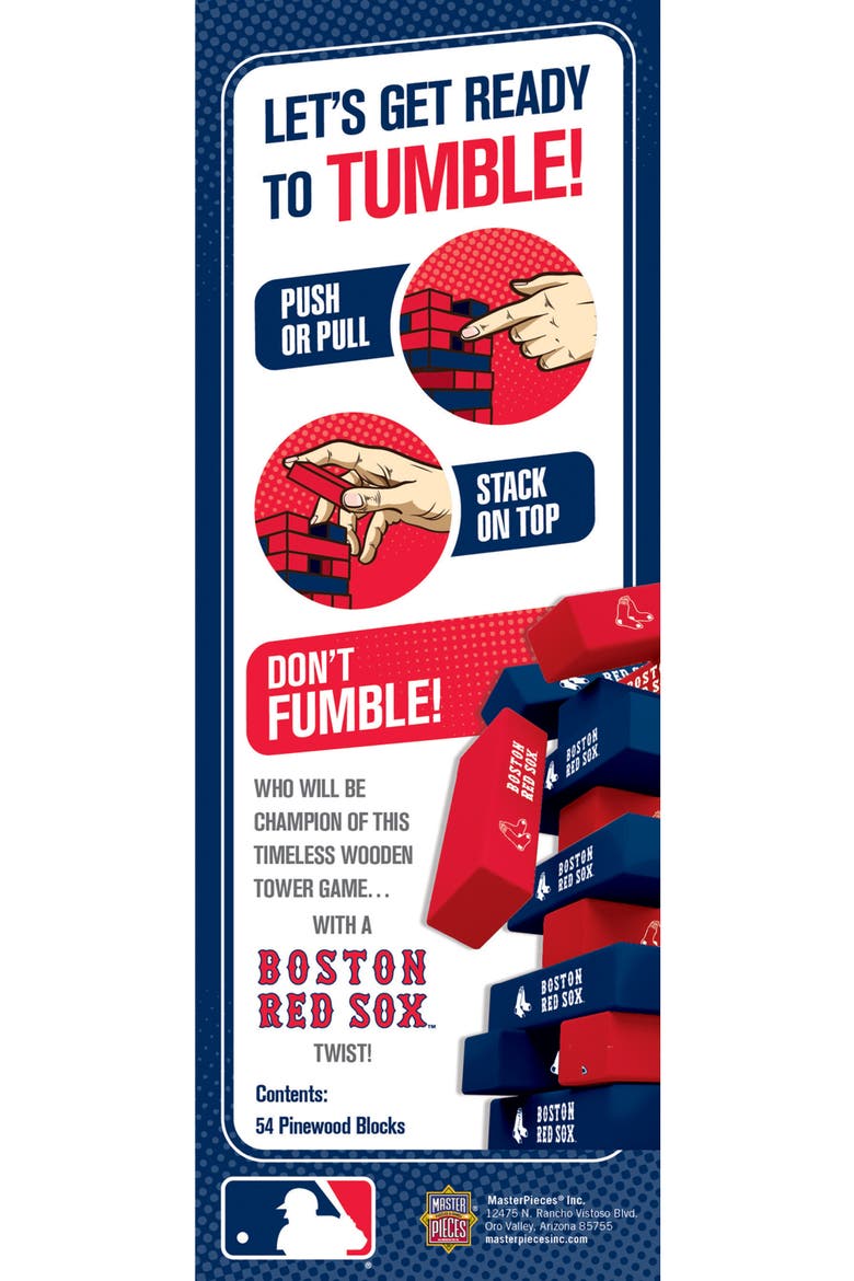 Boston Red Sox Tumble Tower, Alternate, color, Multicolor