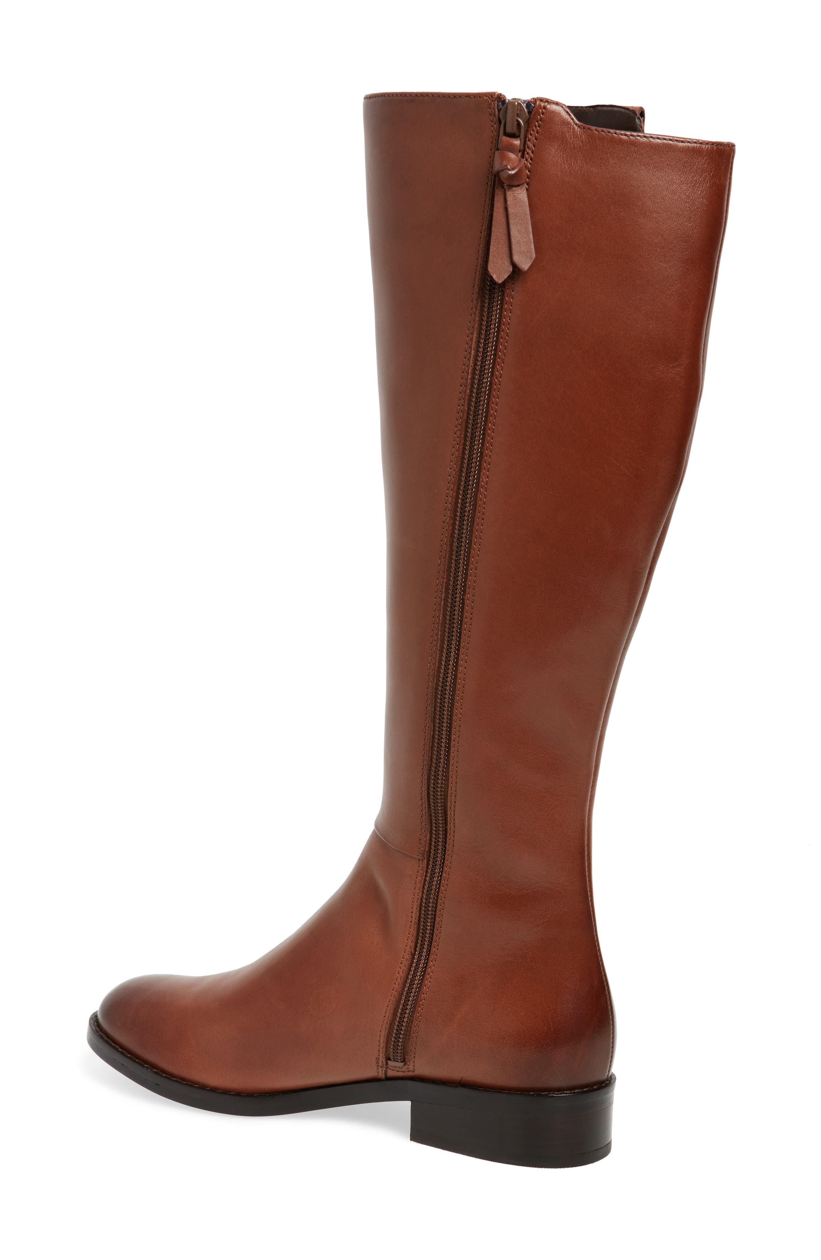 Katrina Riding Boot, Alternate, color, HARVEST BROWN LEATHER