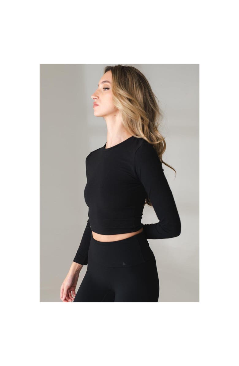 Vitality Basis Long Sleeve, Alternate, color, Midnight