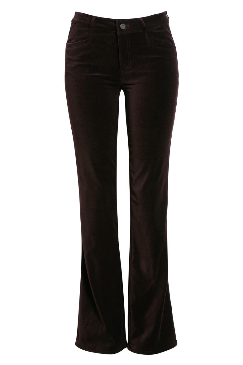 Sloane SLim Bootcut Jeans, Alternate, color, BLACK CHERRY
