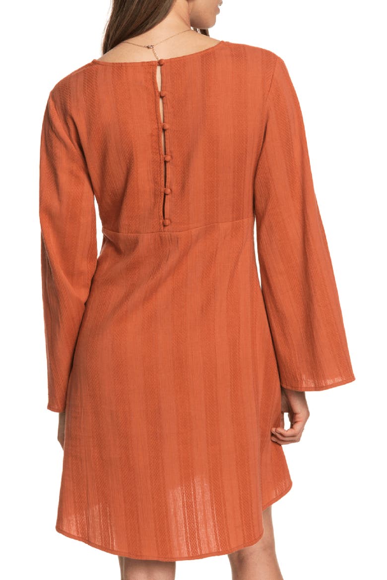Nothing Compares Long Sleeve Dress, Alternate, color, AUBURN