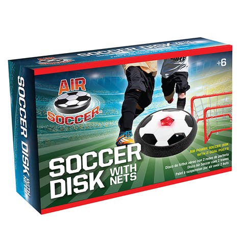 Air Soccer Hover Ball Disk With 2 Goal Post Nets