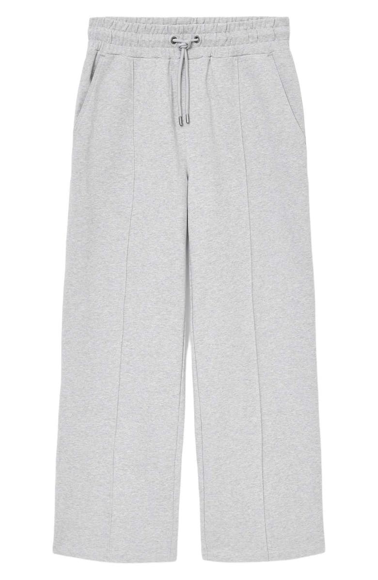 AllSaints Milo Tie Waist Sweatpants, Alternate, color, Light Grey Marl