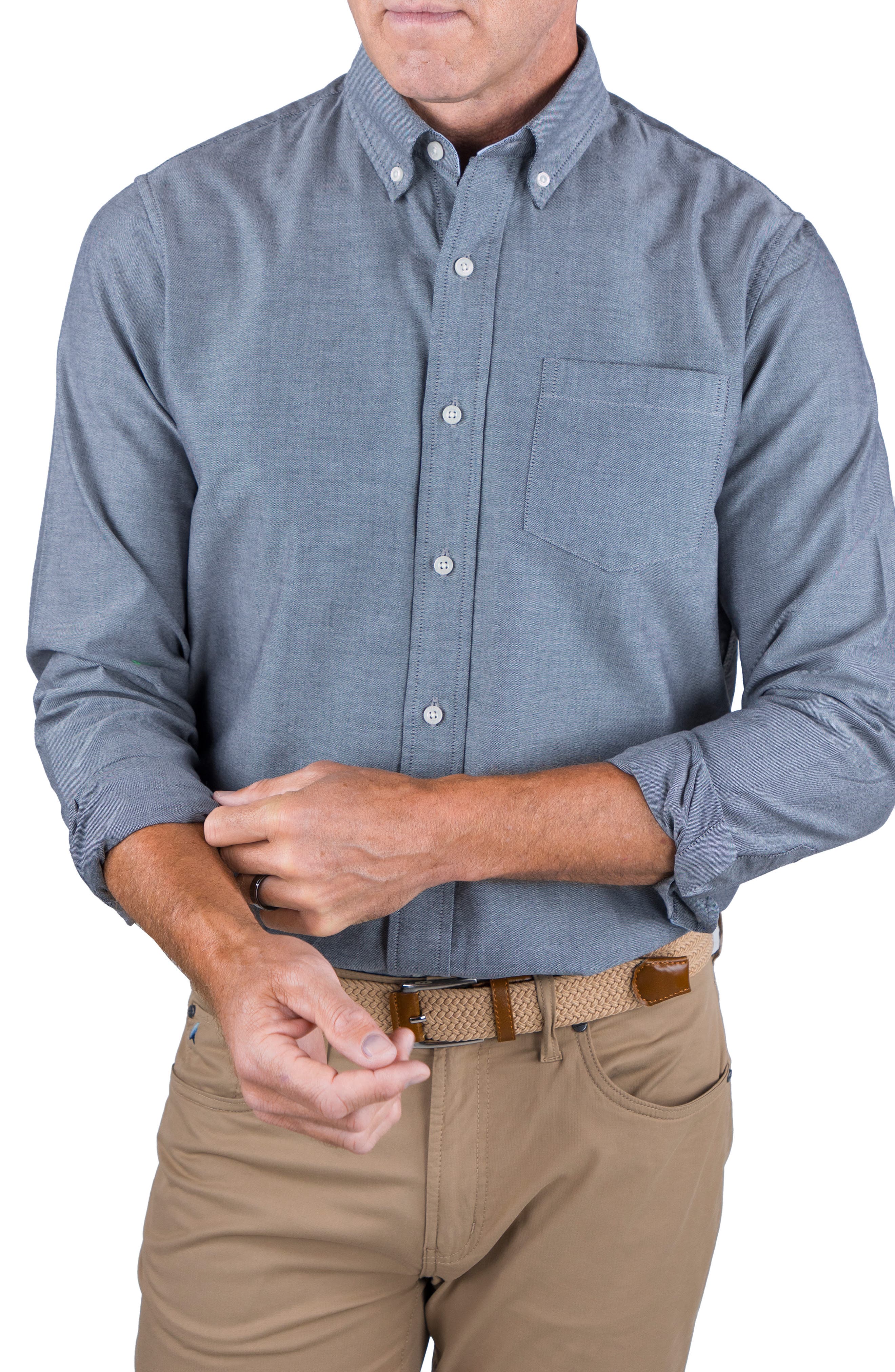 Tailor Vintage Classic Fit Cotton Oxford Button-Down Shirt