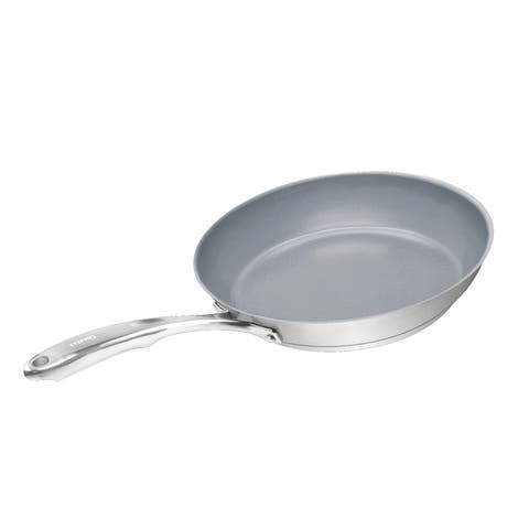 Induction 21 Steel 10-Inch Fry Pan w/ Ceramic Coating