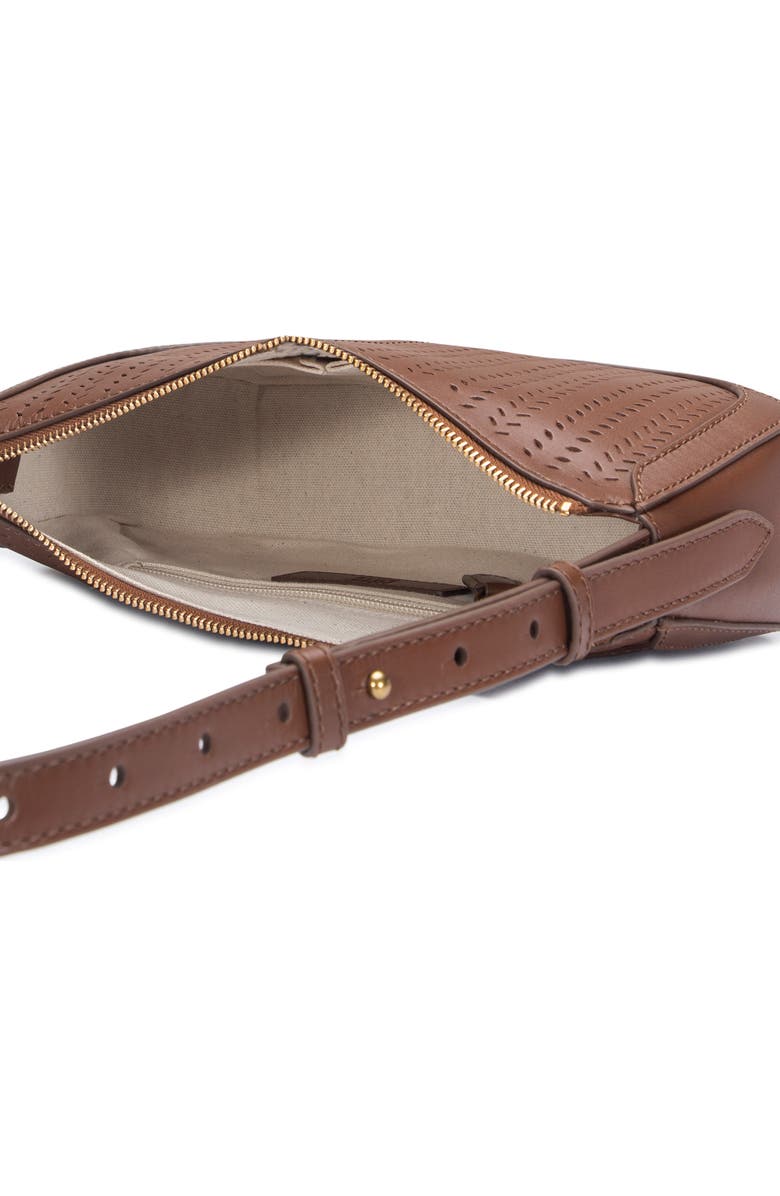 Frye Stella Baguette Shoulder Bag, Alternate, color, Cognac