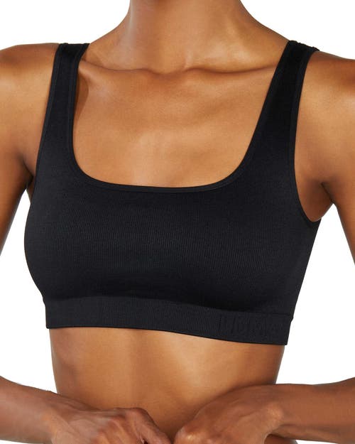 Ldma High Sculpt Bra Rib In Black
