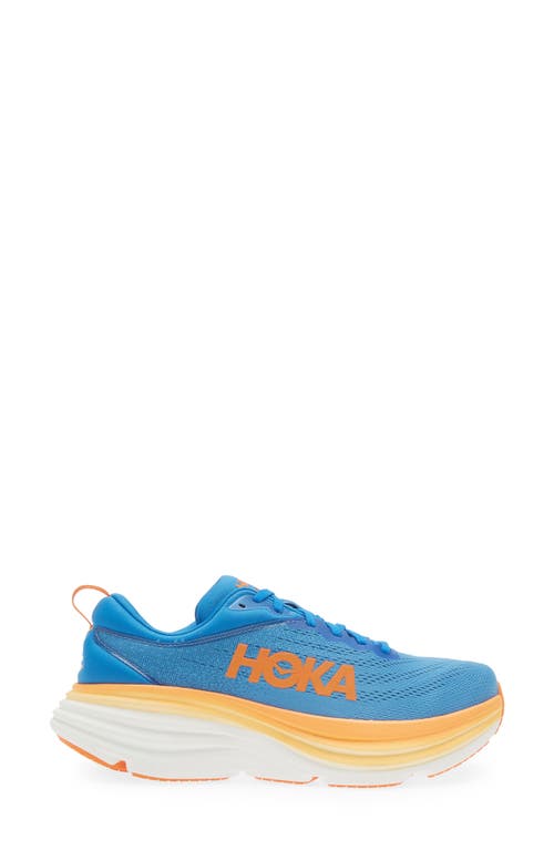 Hoka Bondi 8 Running Shoe In Blue