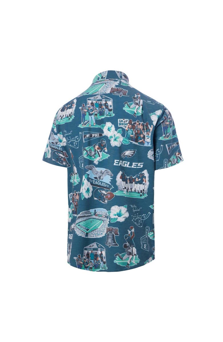 Reyn Spooner Men's Reyn Spooner Kelly Green Philadelphia Eagles Scenic Button-Down Shirt, Alternate, color, Kelly Green