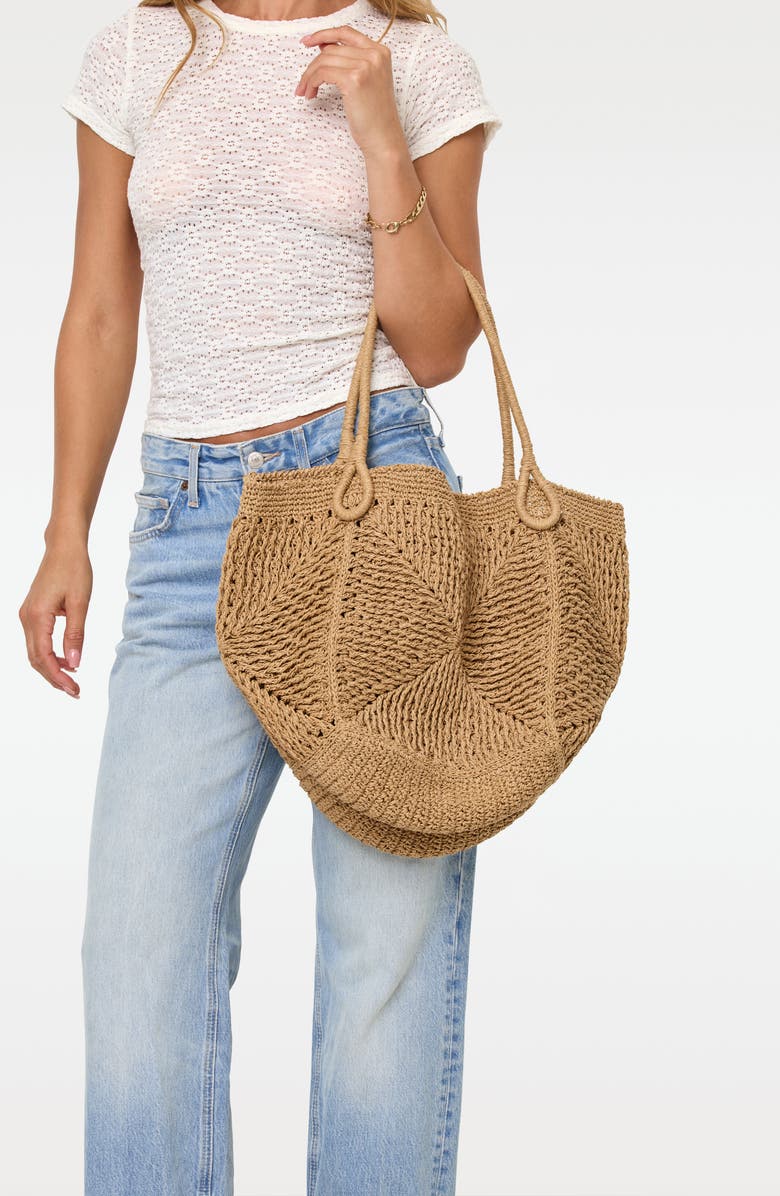 LSPACE Paloma Raffia Tote, Alternate, color, Natural