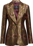 Etro Fitted Jacquard Jacket