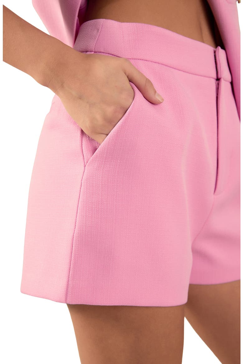 High Waist Shorts, Alternate, color, PINK