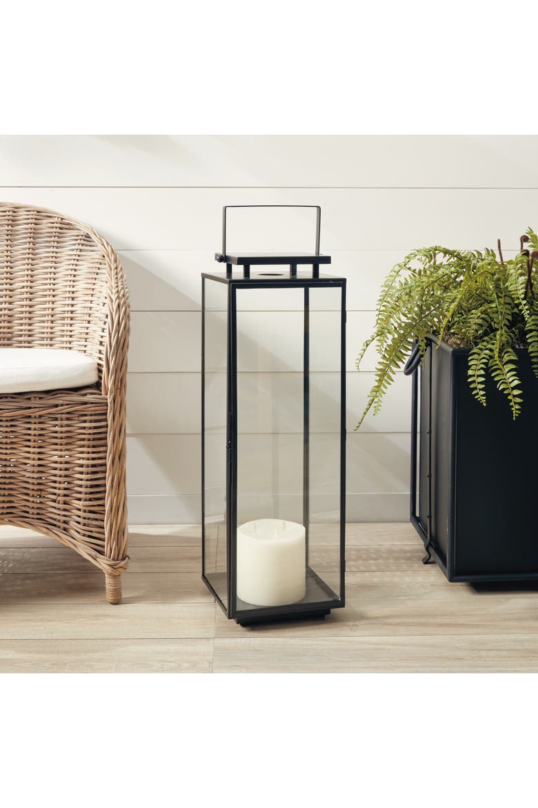 Alden Lantern, Alternate, color, Black