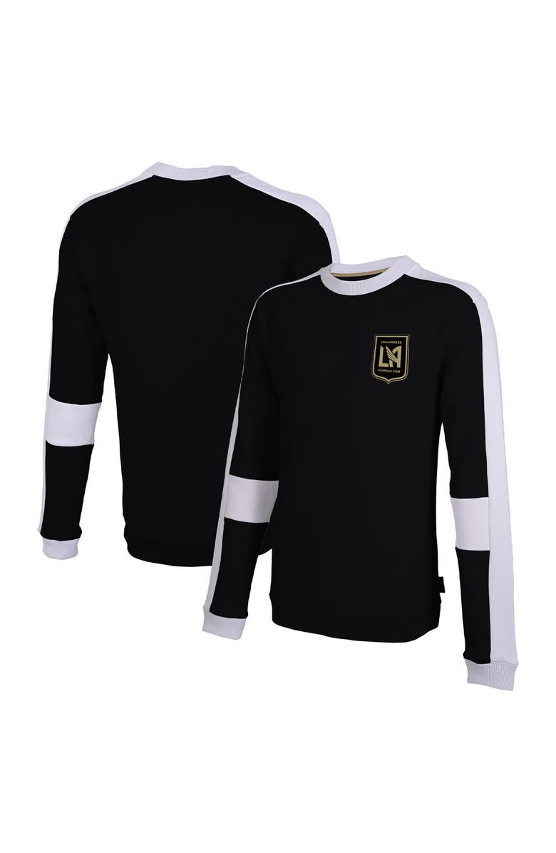 Stadium Essentials Men's Stadium Essentials Black LAFC Half Time Pullover Sweatshirt, Main, color, 