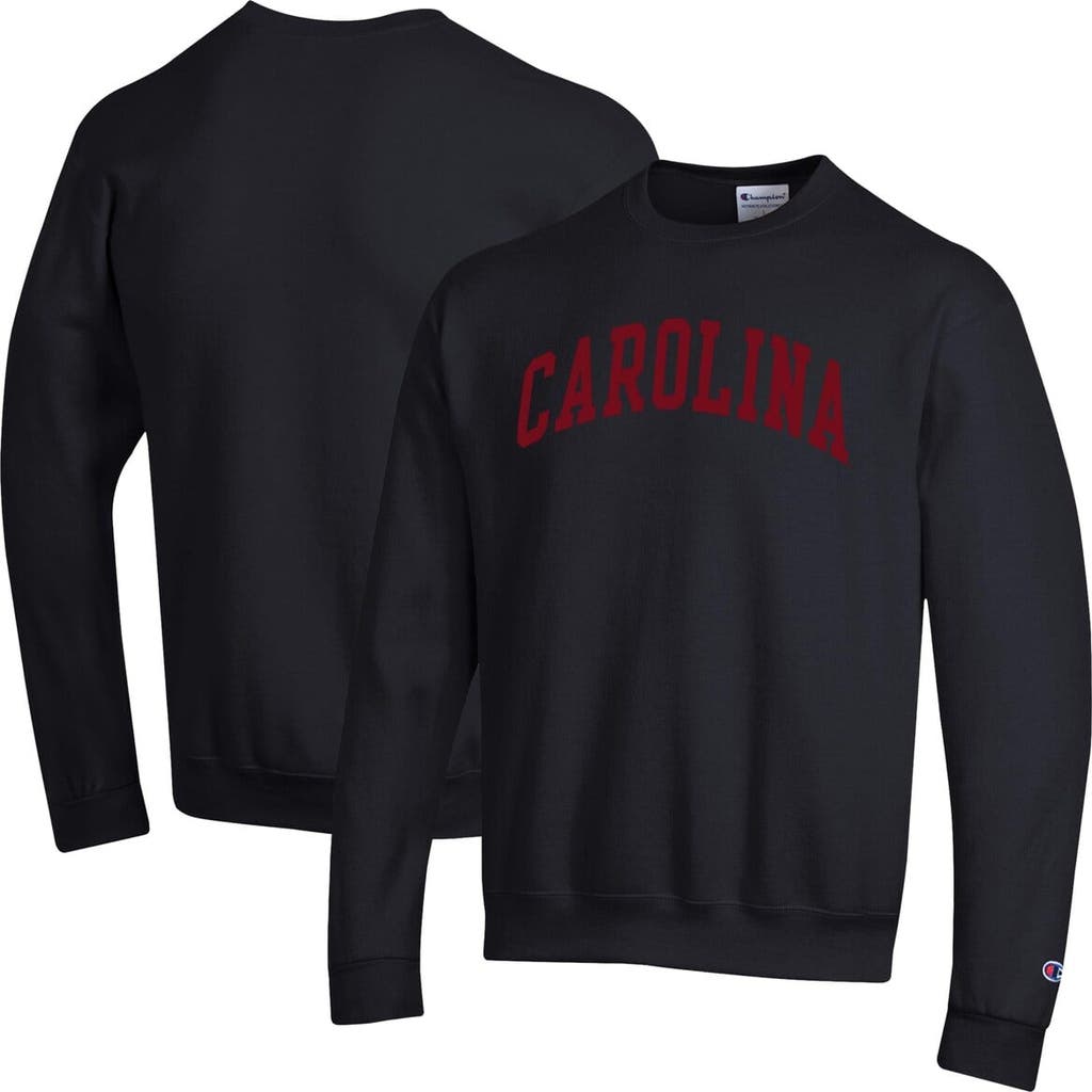 Champion Black South Carolina Gamecocks Basic Arch Fleece Pullover Sweatshirt