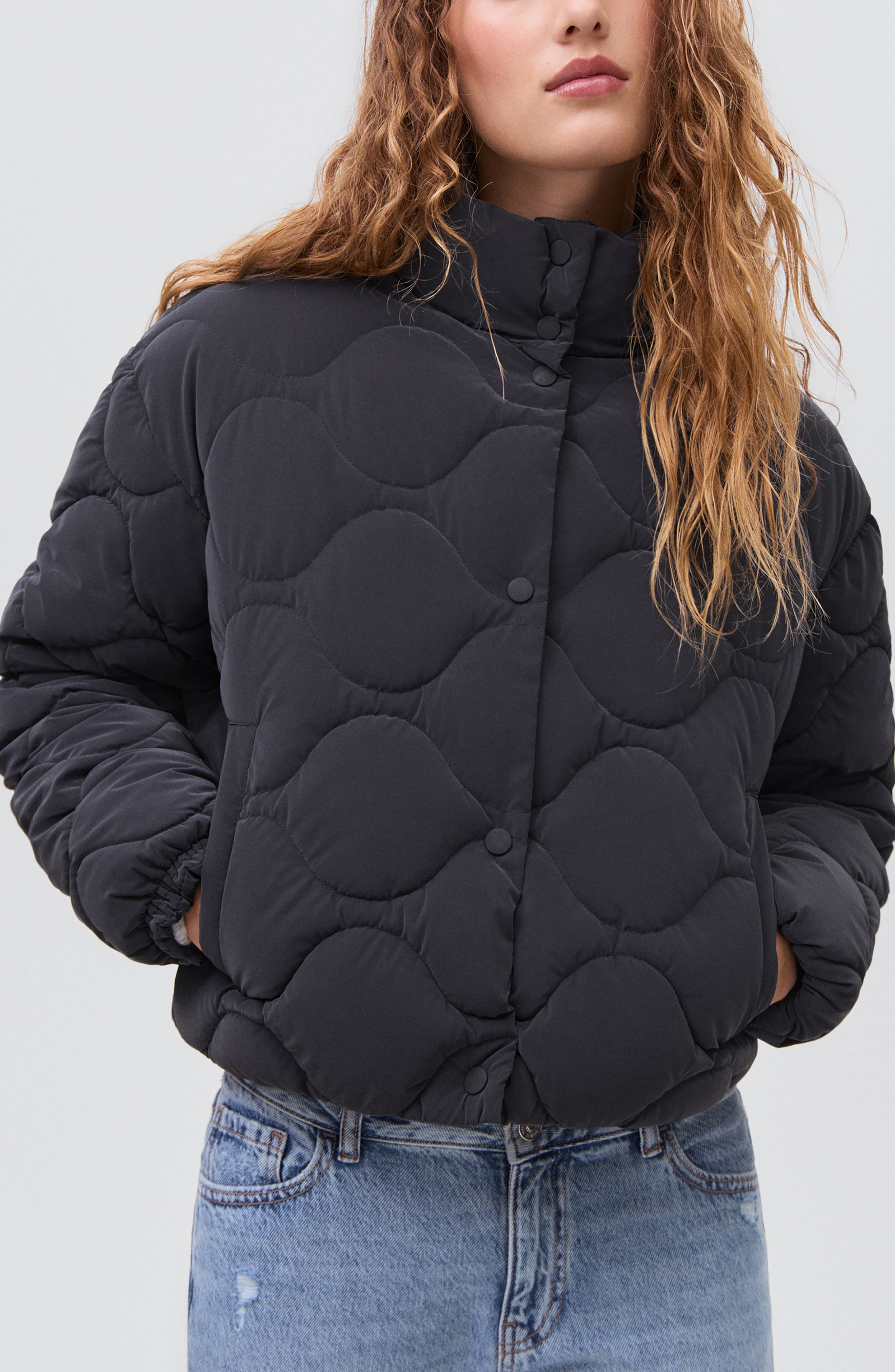 Quilted Puffer Coat - image 3
