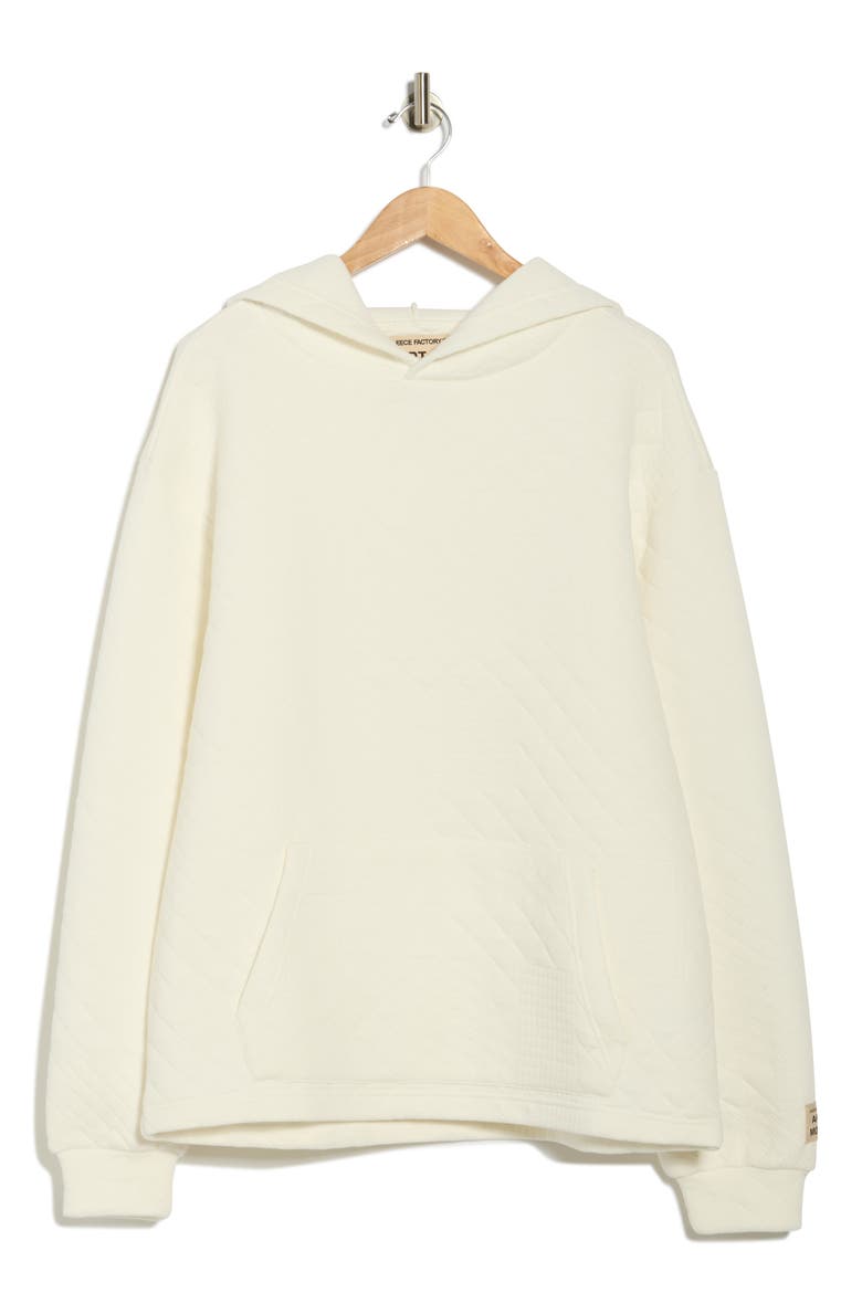 Quilted Hoodie, Alternate, color, IVORY