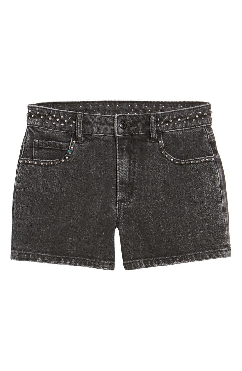 Tractr Kids' Studded Denim Shorts, Main, color, 