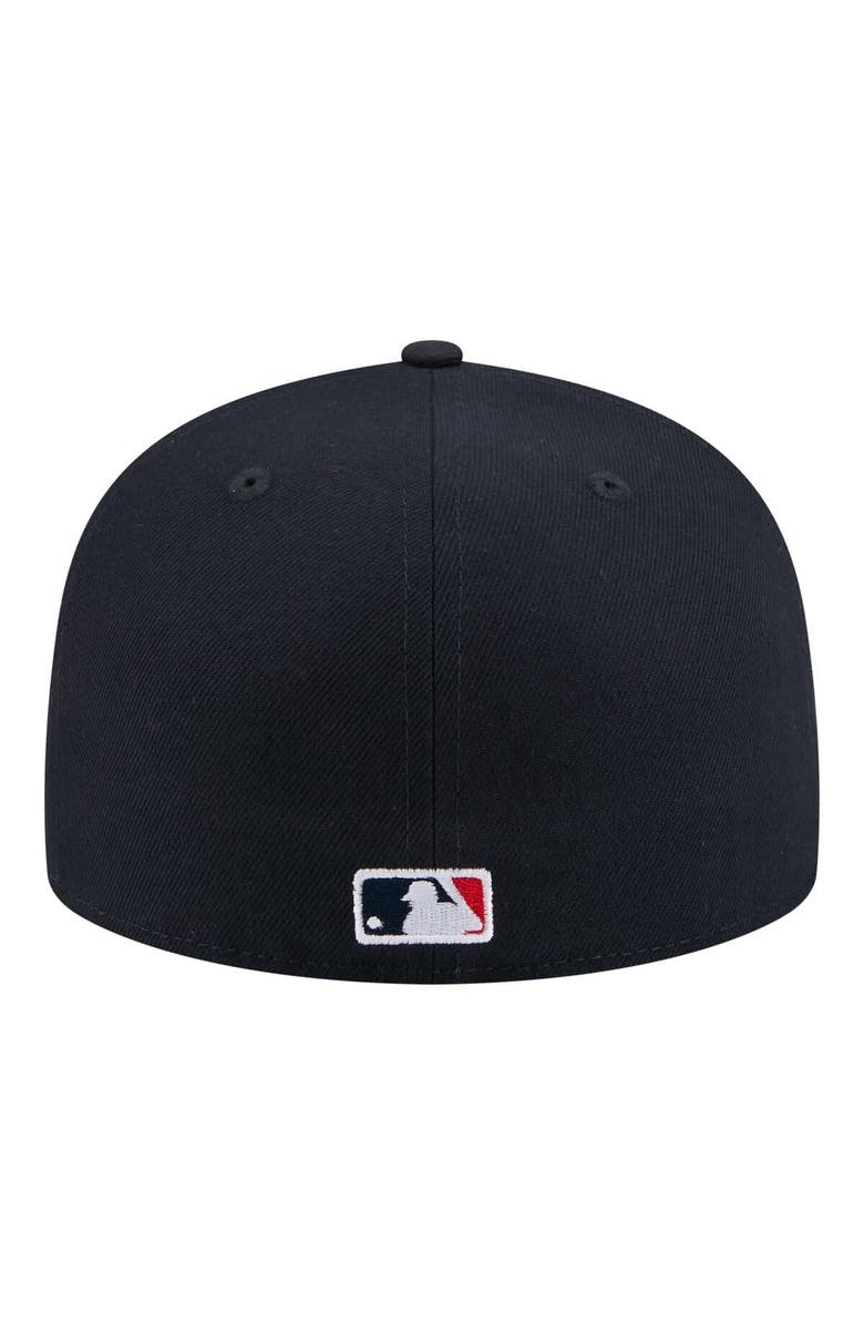 New Era Men's New Era Navy Boston Red Sox City Patch 59FIFTY Fitted Hat, Alternate, color, Navy