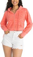 LUSSO Women's Lusso Pink St. Louis Cardinals Tabitha Cheetah Terry Full-Zip Sweatshirt