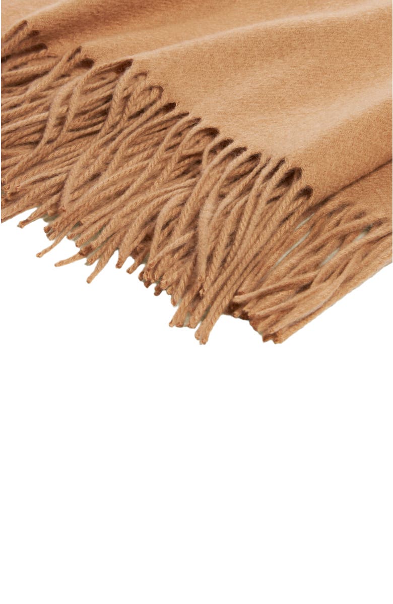 Italic Remi Cashmere Throw, Alternate, color, Black