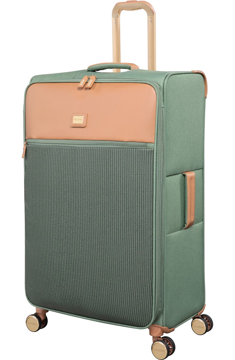 IT COUTURE Odelia 32-Inch Soft Shell Spinner Suitcase, Main, color, Green Tea