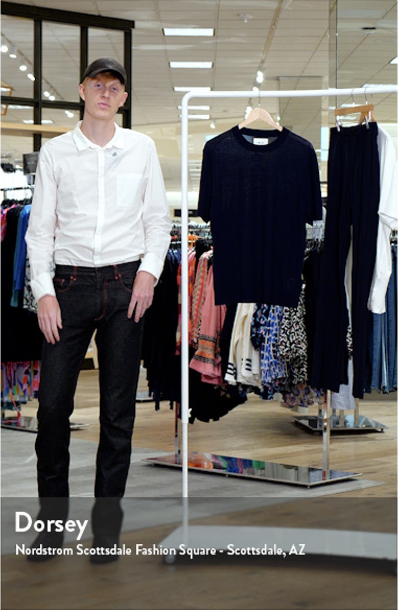 Harold 6584 Short Sleeve Wool Blend Crewneck Sweater, sales video thumbnail