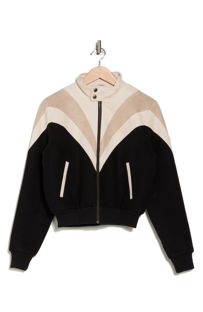 MOTHER The Big 'M' Chevron Jacket, Alternate, color, 