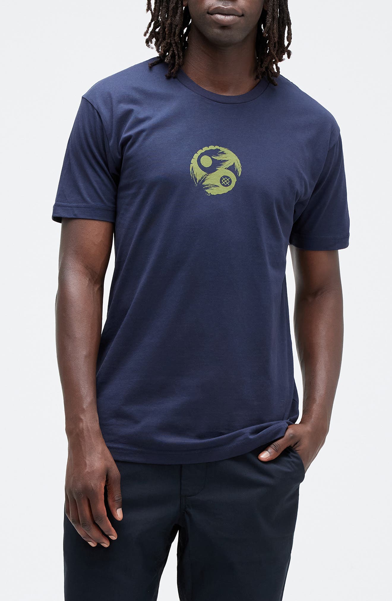 STANCE STANCE OPPOSITES COTTON GRAPHIC T-SHIRT