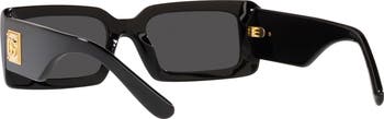 53mm Rectangular Sunglasses
