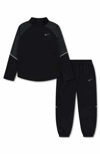 Kids' Dri-FIT Quarter Zip Pullover and Joggers Set