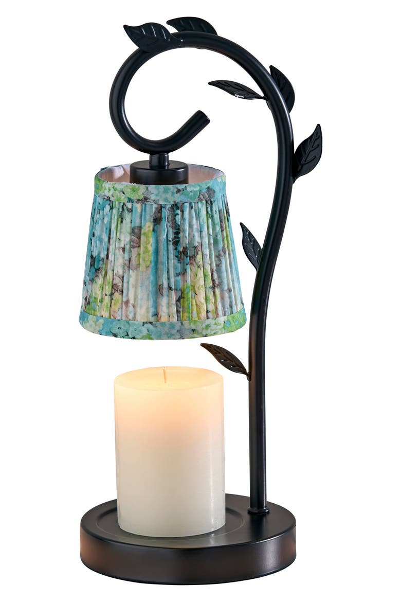 Ivy Candle Warmer Lamp, Alternate, color, BLACK