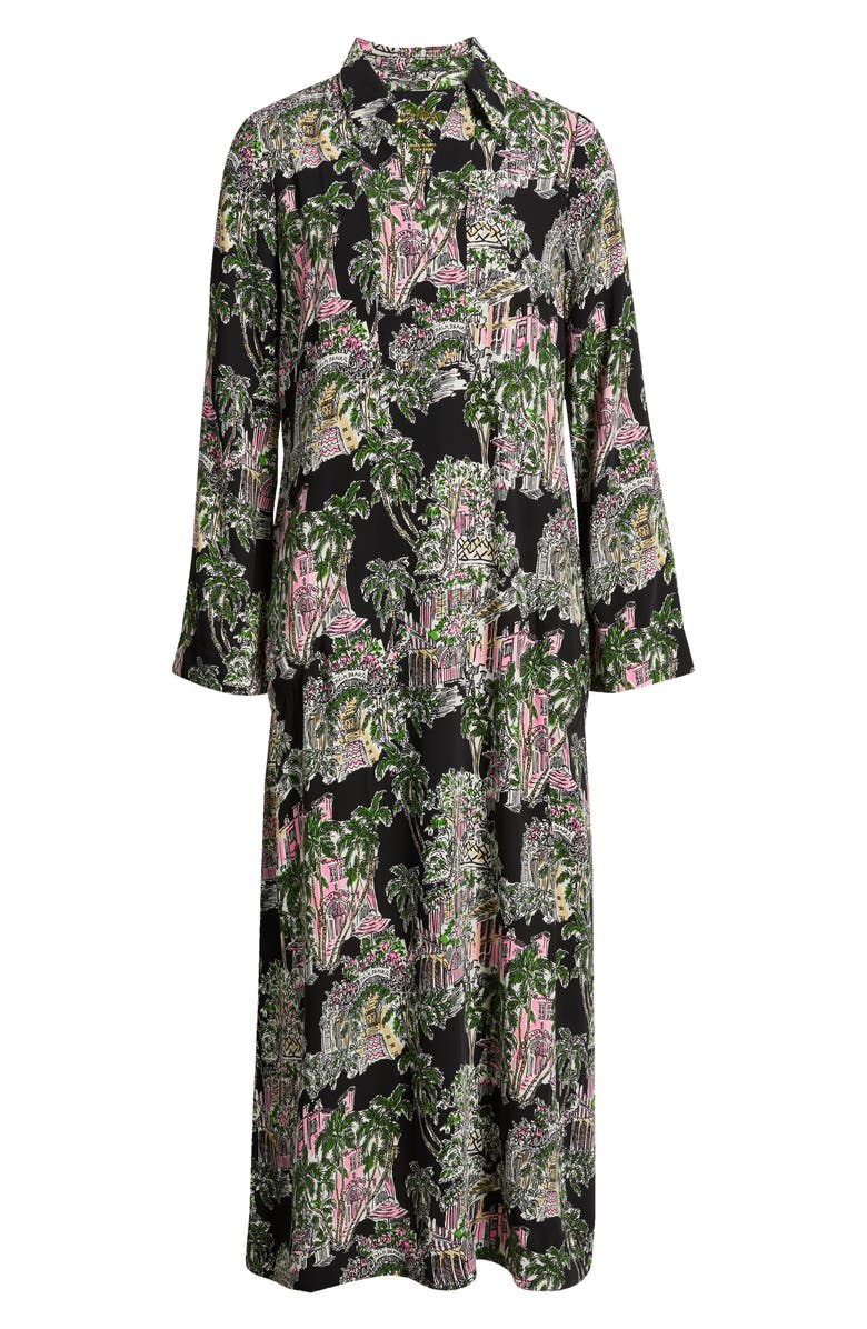 Lilly Pulitzer<sup>®</sup> Simona Shirtdress, Alternate, color, Onyx Pb Anniversary Toile