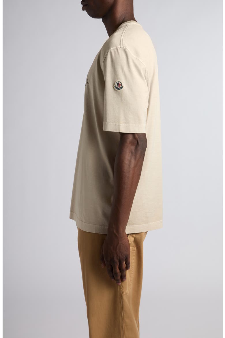 Logo Graphic T-Shirt, Alternate, color, SOFT BEIGE
