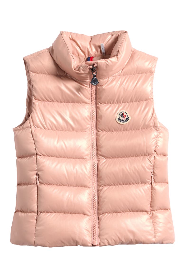 Kids' Ghany Down Puffer Vest, Main, color, PINK/ PINK