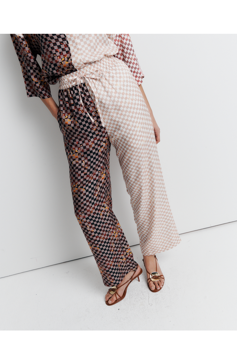 Romy June Pant collaboration with Phoebe Willis, Main, color, Checkmate