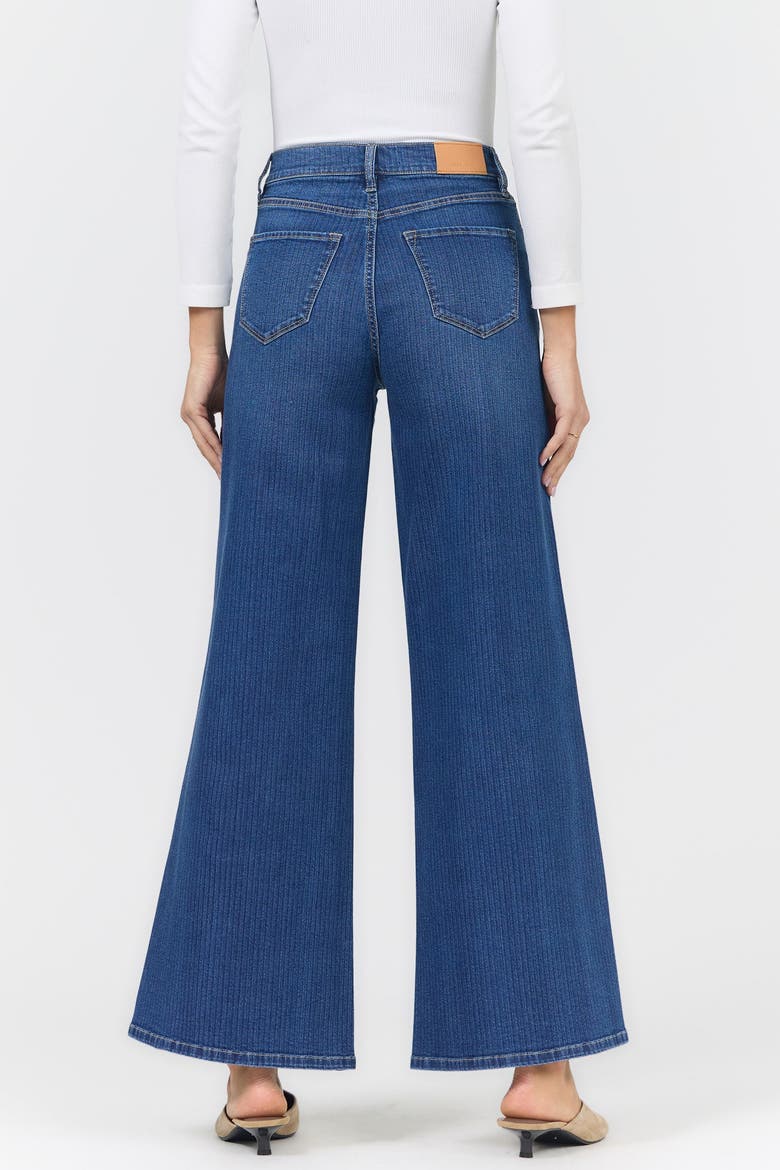 Celeste High Waist Wide Leg Jeans, Alternate, color, Moderat