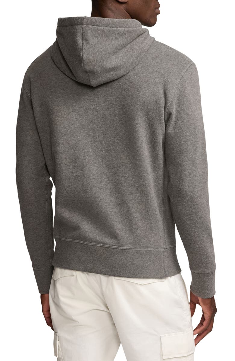 Ralph Lauren Purple Label Polo Bear Appliqué Hoodie, Alternate, color, 