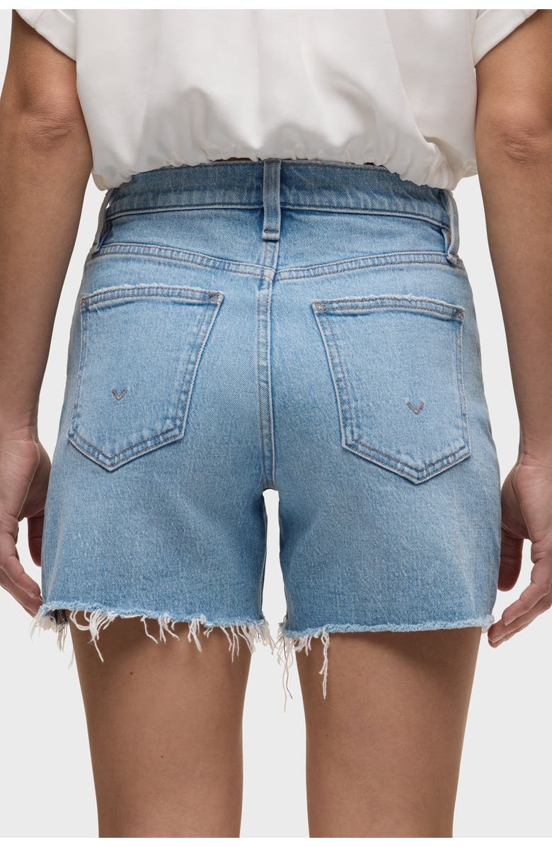 Hudson Jeans devon high-rise boyfriend short, Alternate, color, Rush Destructed